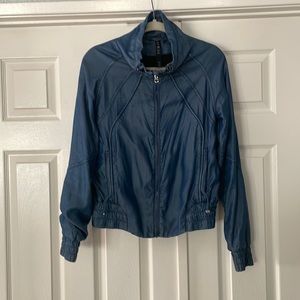 Lorna Jane denim athletic jacket